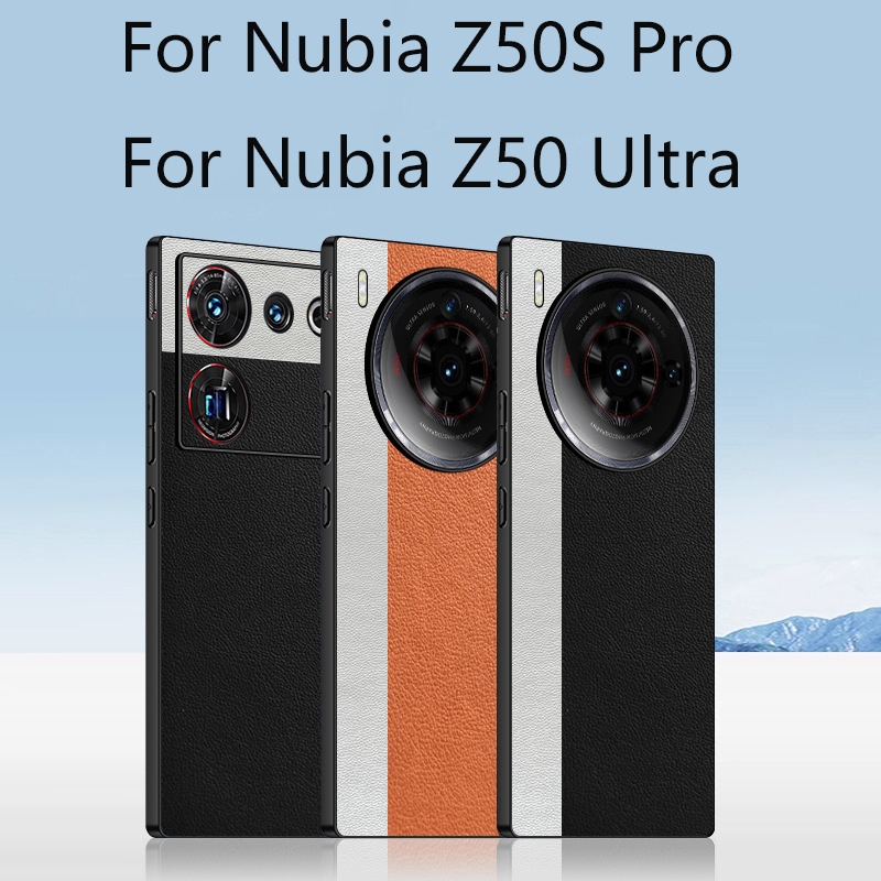 เคสโทรศัพท์มือถือหนัง PU แบบแข็ง สร้างสรรค์ สําหรับ Nubia Z50S Pro Z50 Ultra Z50S Pro
