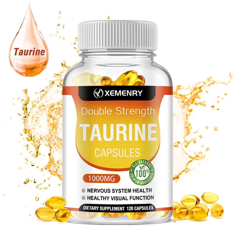 Xemenry Taurine แคปซูล ช่วยพัฒนาสมอง เพิ่มความจํา และการมองเห็น