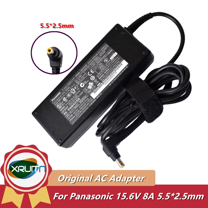 Genunie CF-AA5802A M3 15.6V 8A อะแดปเตอร์ AC สําหรับ Panasonic Toughbook CF-30 CF-53 CF-51 CF-52 CF-