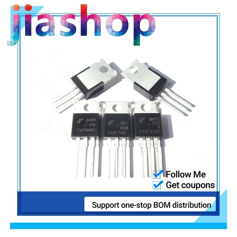 5 ชิ้น Original FHP740 HP3205 FHP3710 TO-220 10A/400V อินเวอร์เตอร์ MOSFET ทรานซิสเตอร์ใหม่เดิมลดราค