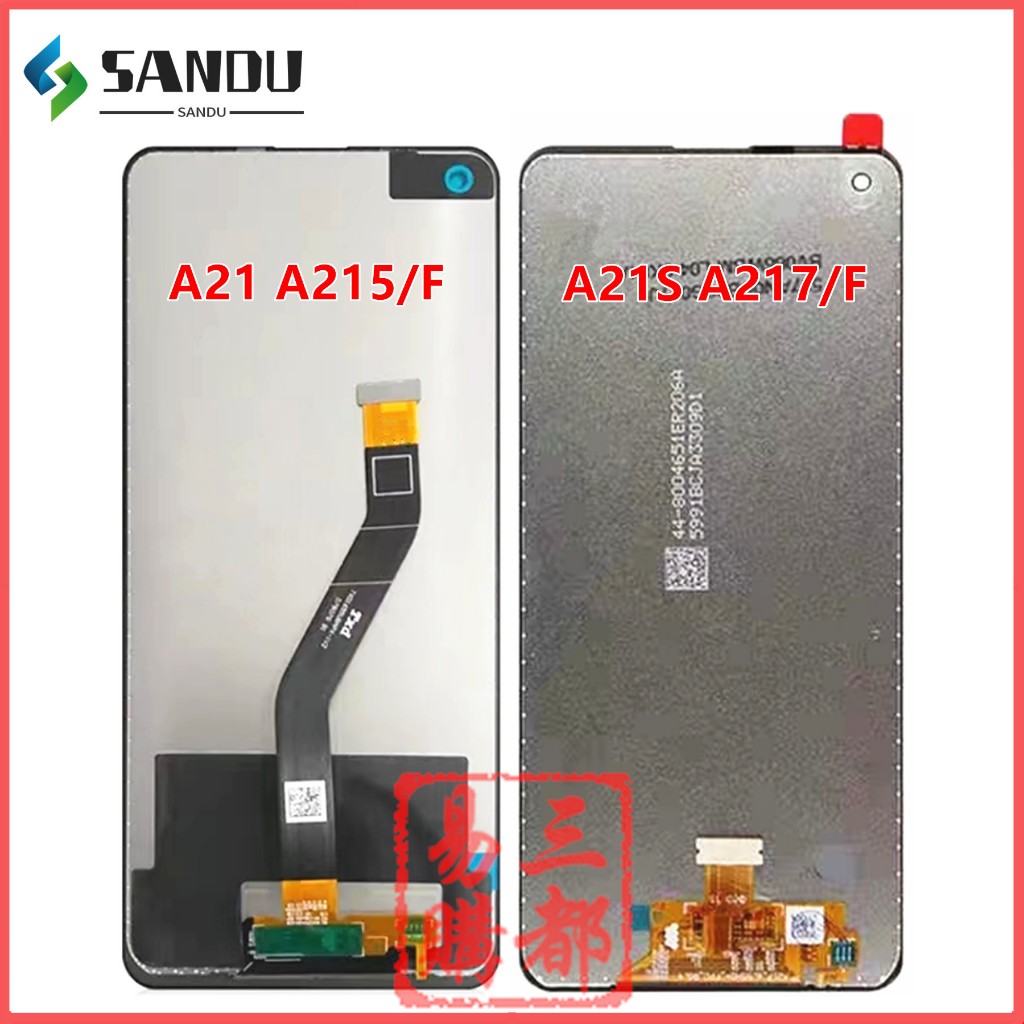 เหมาะสําหรับ Samsung Galaxy A20S A207F DS A21 A215 A21S A217 ชุดหน้าจอ LCD หน้าจอจอแสดงผล LCD