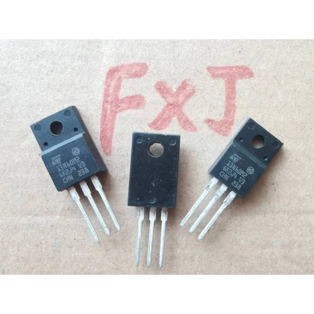((10 ชิ้น) 13N60M2 STF13N60M2 หลอดผลภาคสนาม TO-220F 650V 11A