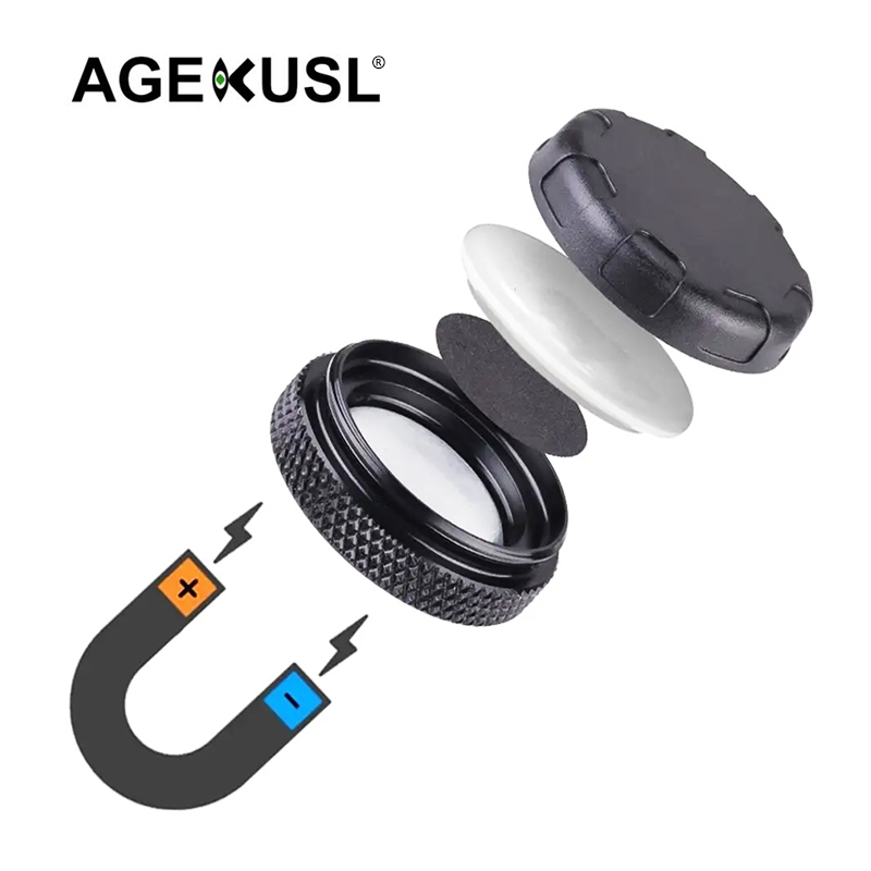 Agekusl เคสแม่เหล็ก กันกระแทก สําหรับ Airtag GPS
