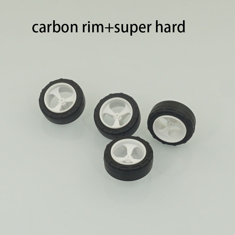 project D mini 4wd อะไหล่คาร์บอนล้อเล็กมารูน super hard tyre แคบกว้างขอบสําหรับ(MINI 4WD Small carbon wheel+superhard or maroon trye) ราคา ถูกที่สุด ดีลบีเคเค แกลเลอรีภาพที่ 3