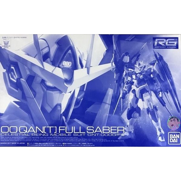 Bandai RG 1/144 00QAN[T] Full Saber Model Kit