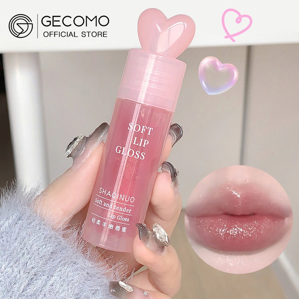 Gecomo ลิปสติก ลิปกลอส เพิ่มความชุ่มชื้น น้ําหนักเบา