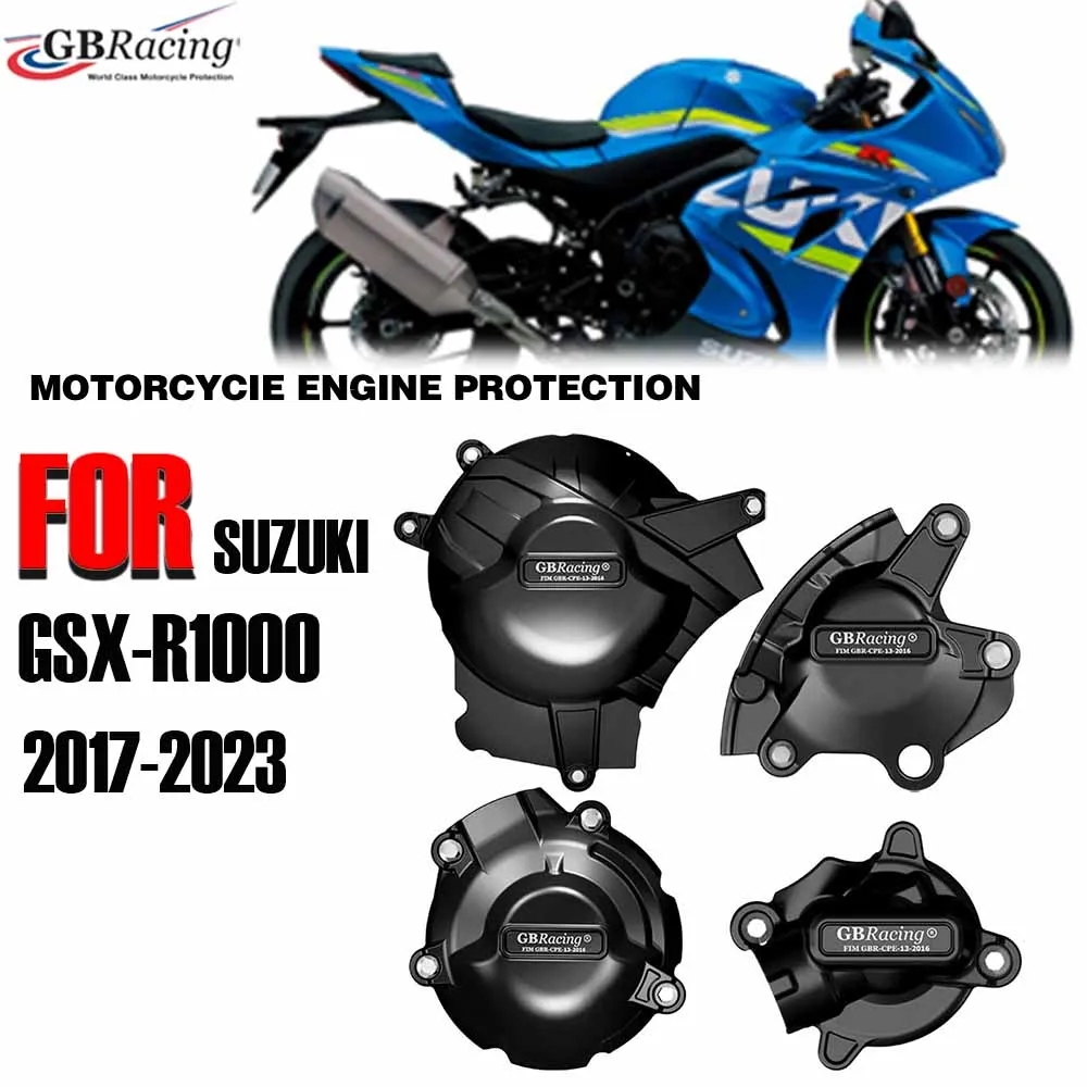 ฝาครอบป้องกันเครื่องยนต์รถจักรยานยนต์ สําหรับ Suzuki GSX-R1000 GSXR1000R GSXR1000 L7 2017 2018 2019 