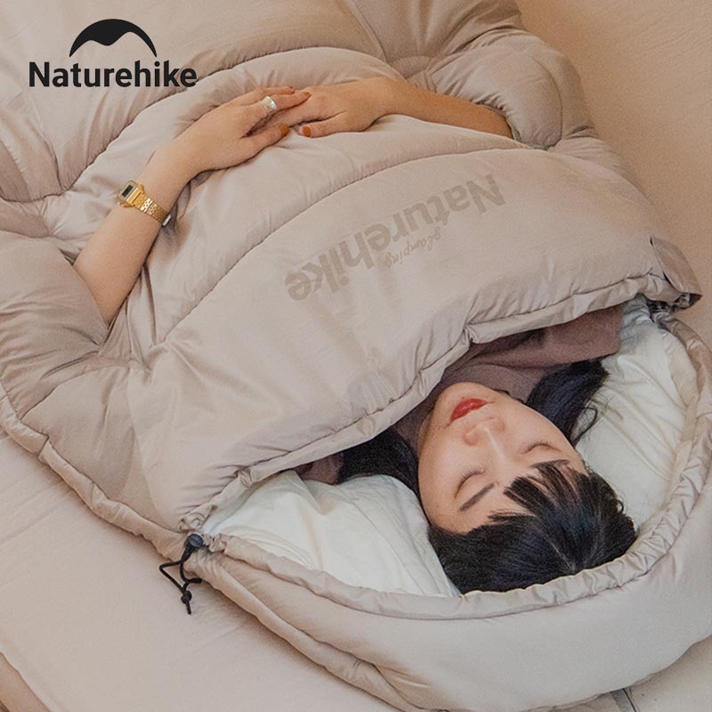 Naturehike ถุงนอนผ้าฝ้าย โพลีเอสเตอร์ 300T PS200 PS300 PS400 ซักล้างได้ สําหรับตั้งแคมป์ กลางแจ้ง