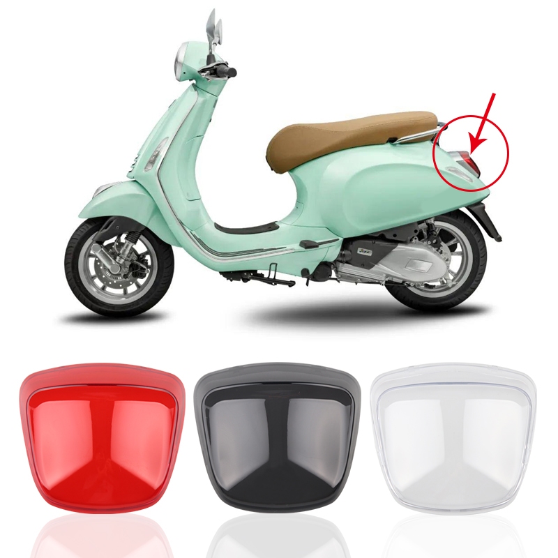 เหมาะสําหรับ VESPA VESPA ฤดูใบไม้ผลิ Sprint 150 2019-2023 Primavera Sprint 150 ไฟท้ายโคมไฟเบรคหลังฝาครอบโคมไฟ