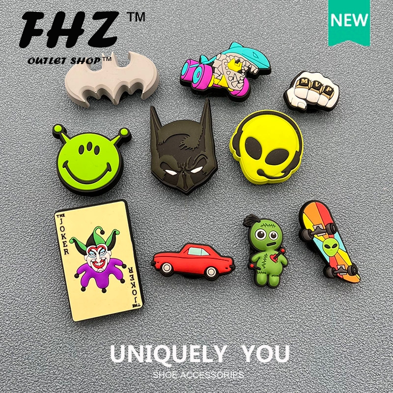 Aliens jibbitz crocs อุปกรณ์เสริมหัวเข็มขัด รูปดอกไม้ สําหรับรองเท้า crocs DIY