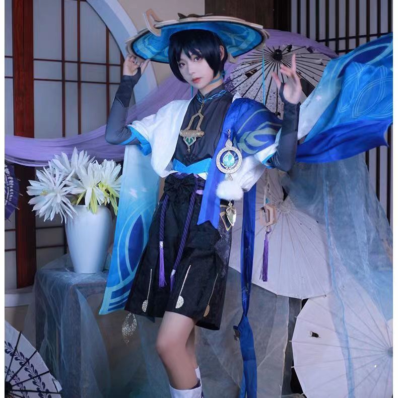 ชุดคอสเพลย์ Genshin Impact Kunikuzushi Wanderer Balladeer Scaramouche