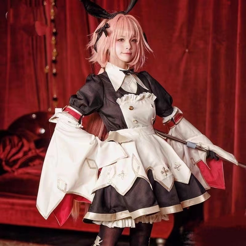 Astolfo เครื่องแต่งกายคอสเพลย์ ดาบ Fate Grand Order Saber FGO AFO