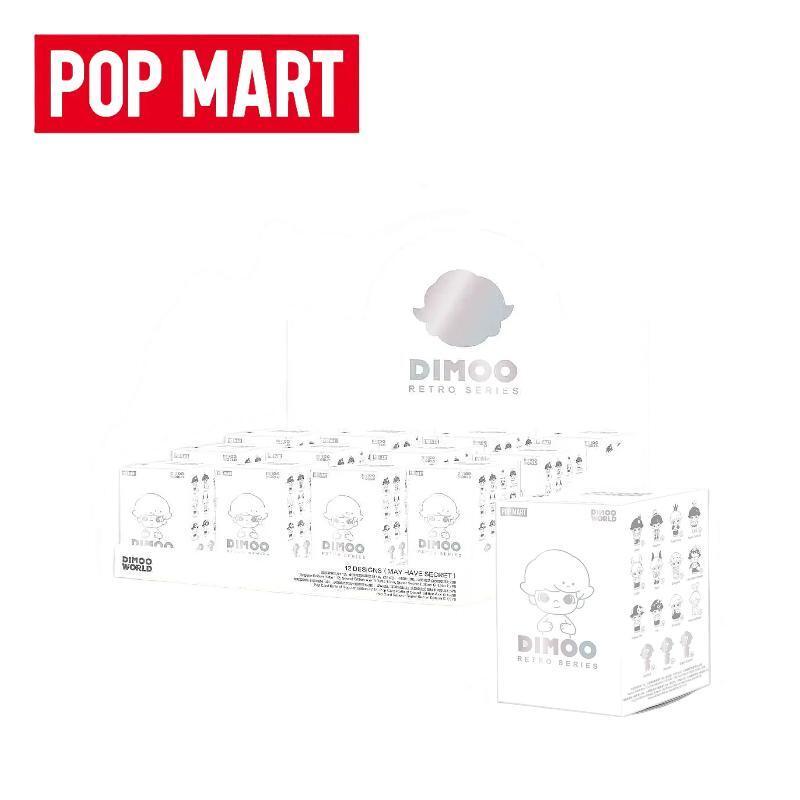 กล่องสุ่มฟิกเกอร์ ป็อป มาร์ท DIMOO Retro Series กล่องสุ่ม ของแท้ ของเล่น ของขวัญวันเกิด สําหรับเด็ก