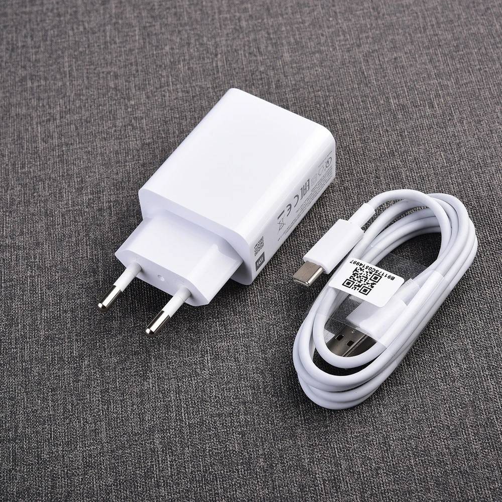 Xiaomi 18W EU Fast Charger MDY-10-EF QC3.0 อะแดปเตอร์ผนัง 2A USB Type-C สําหรับ Mi9 SE หมายเหตุ 9 8 