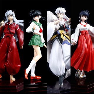 โมเดลฟิกเกอร์ PVC รูปปั้นอนิเมะ Inuyasha Sesshoumaru Higuras…
