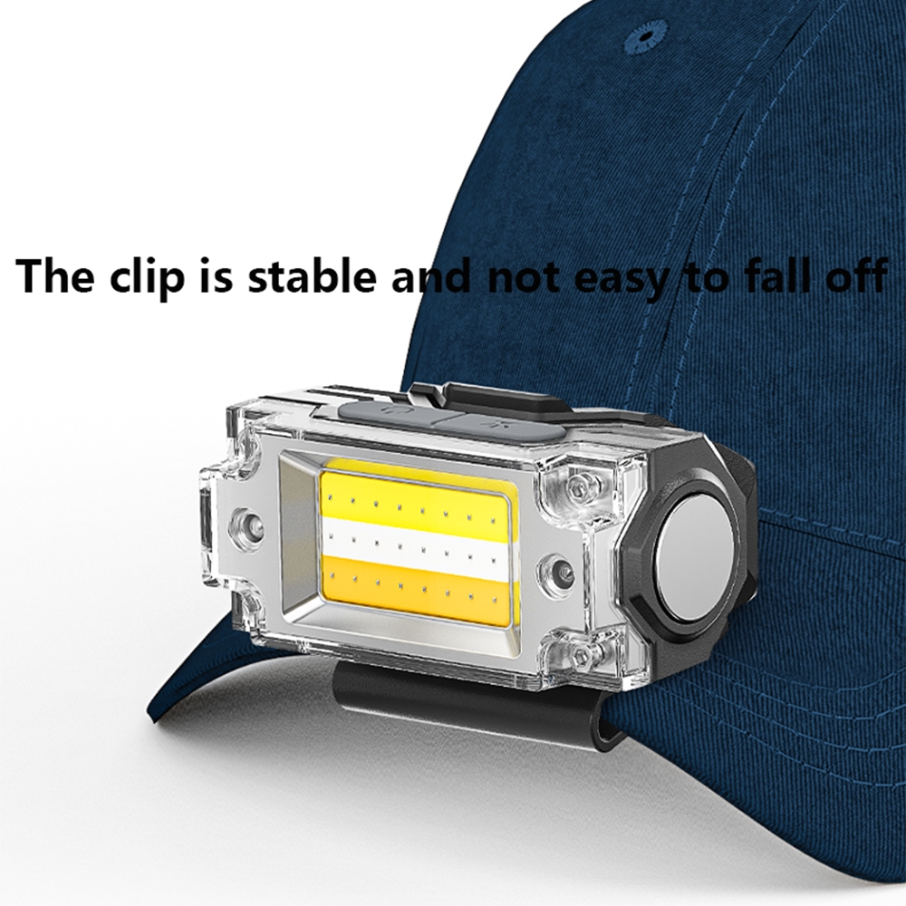 Smilingshark TD8032 ไฟคาดหัว ไฟหน้า led ไฟฉายสวมศีรษะ LED สว่างมาก เซนเซอร์แม่เหล็ก Type-C กันน้ํา ชาร์จซ้ําได้ สีขาว เหลือง แดง สําหรับตั้งแคมป์ วิ่ง เดินป่า อ่านหนังสือ ผู้ใหญ่ เด็ก — صورة 5