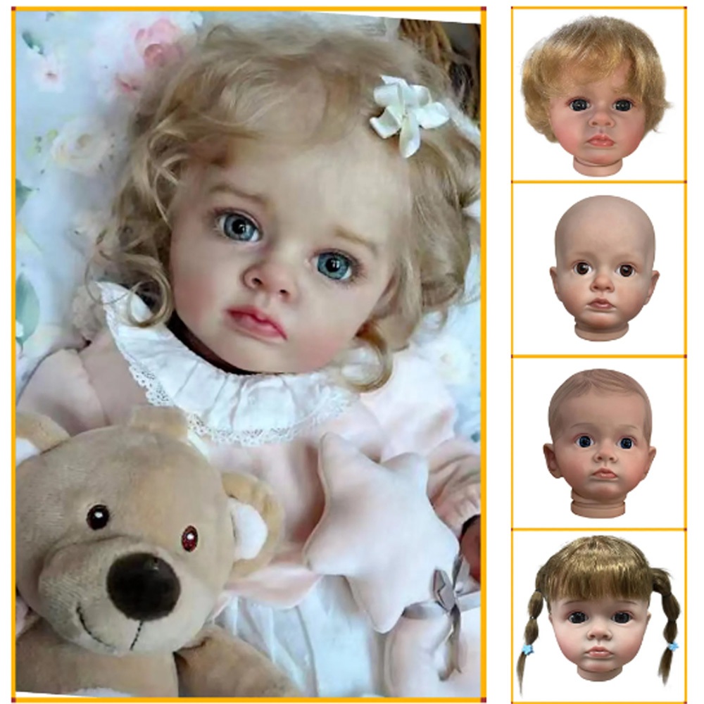 ชุดตุ๊กตาเด็กทารกเสมือนจริง ซิลิโคนไวนิล แบบนิ่ม ขนาด 20 นิ้ว พร้อมผ้า เหมาะกับของขวัญวันเกิด DIY