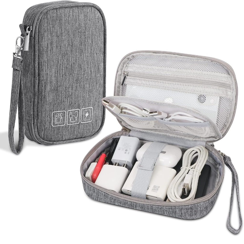 Penlab สาย Gadget กระเป๋าเก็บอิเล็กทรอนิกส์กระเป๋าแบบพกพาสําหรับสายไฟหูฟัง USB SD Card C7517