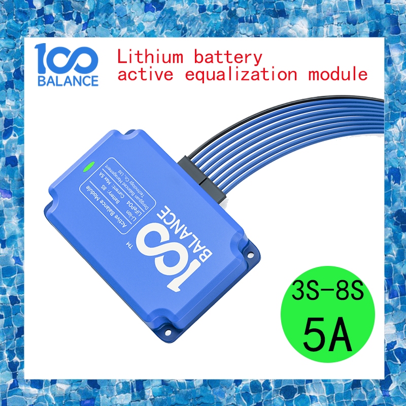 DALY 100balance Active Balancer MAX5-8A 3-16S+ Li-ion/Li-polymer/LiFePo4 แบตเตอรี่ลิเธียมแผ่นสมดุล A