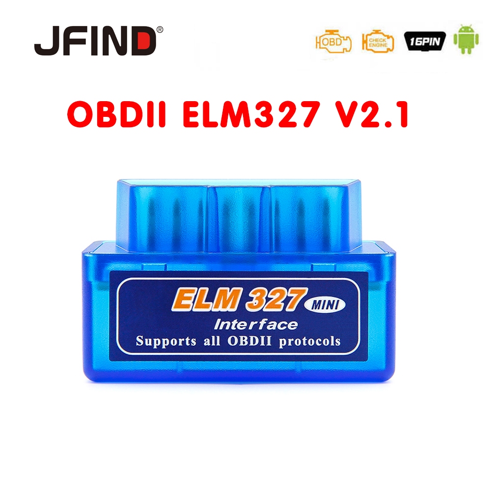 Obd V2.1 ELM327 OBD2 เครื่องสแกนเนอร์วิเคราะห์รถยนต์ บลูทูธ OBDII ELM 327 สําหรับ Android