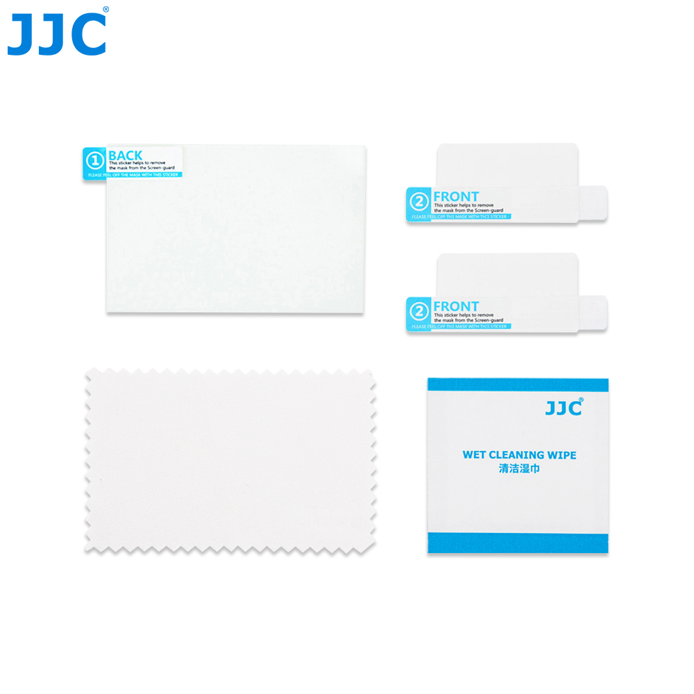 JJC Sony กระจกนิรภัยป้องกันหน้าจอกล้องสำหรับ ZV-1 II ZV-1F ZV-E10 ZV-E1 a7R V a7 IV a7S III a7C II a7CR a1 a9 a6700 a6000 a6100 a6300 a6400 a6600 a5000 RX100 VII VI V VA IV FX30 FX3  ZV1 ZVE1 A7R5 A7M4 A7M3 A7R4 A7R3 A7R2 A7S3 A7S2 RX100M7 RX100M6 RX100M5