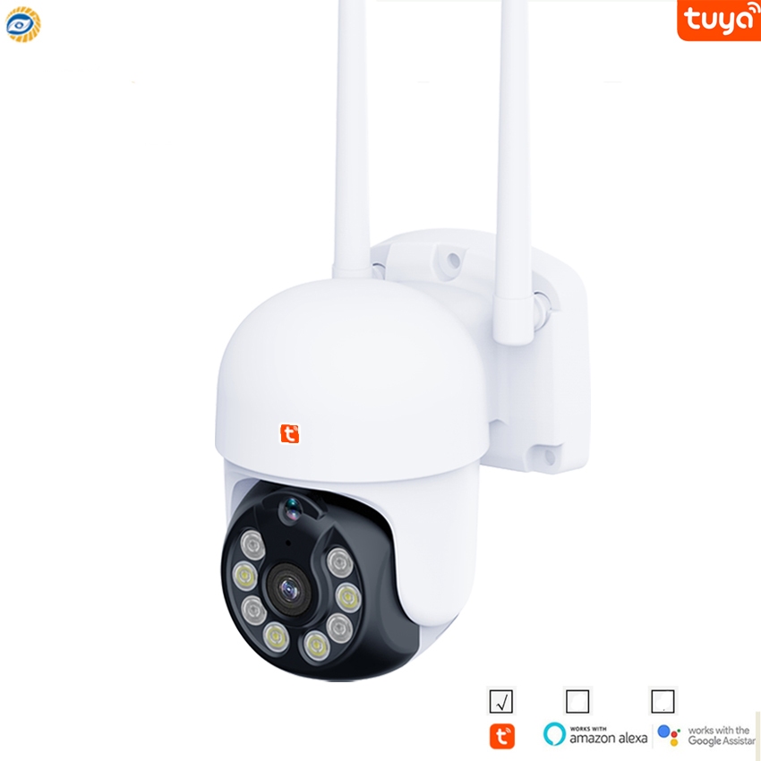 Tuya กล้องรักษาความปลอดภัย สองทาง IP Wi-Fi PTZ P2P AR-TY315H