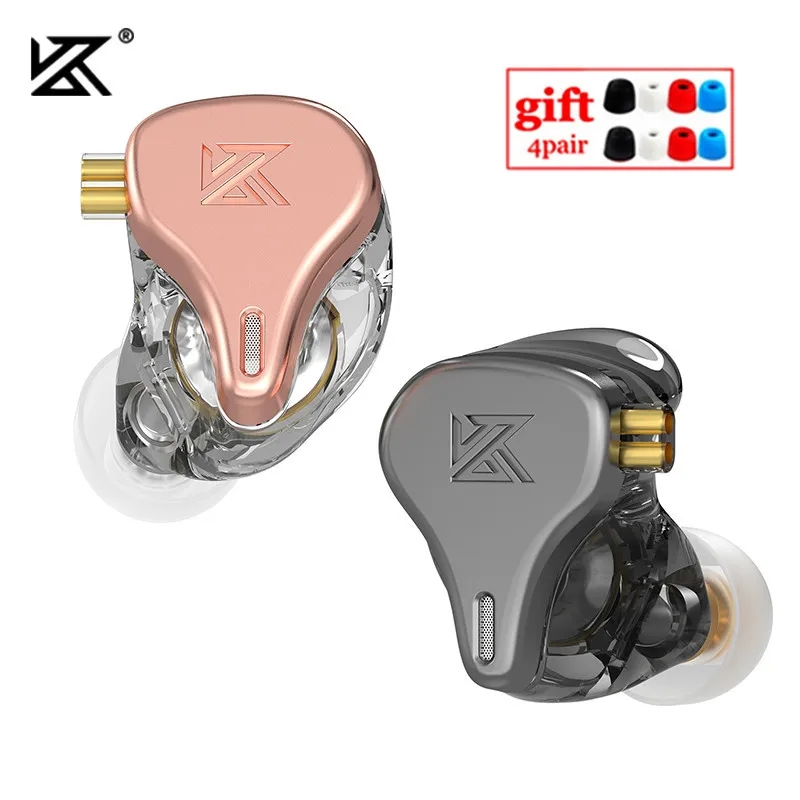 Kz × HBB DQ6S หูฟังอินเอียร์ HiFi เบส โลหะ มอนิเตอร์เพลง หูฟัง ZEX PRO EDX PRO ZSX ZAX ZAS ZS10PRO D