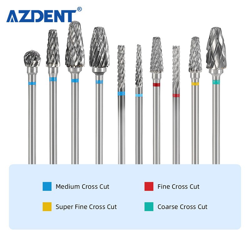 ชุดดอกสว่านคาร์ไบด์ Hp 2.35 มม. สําหรับทันตกรรม