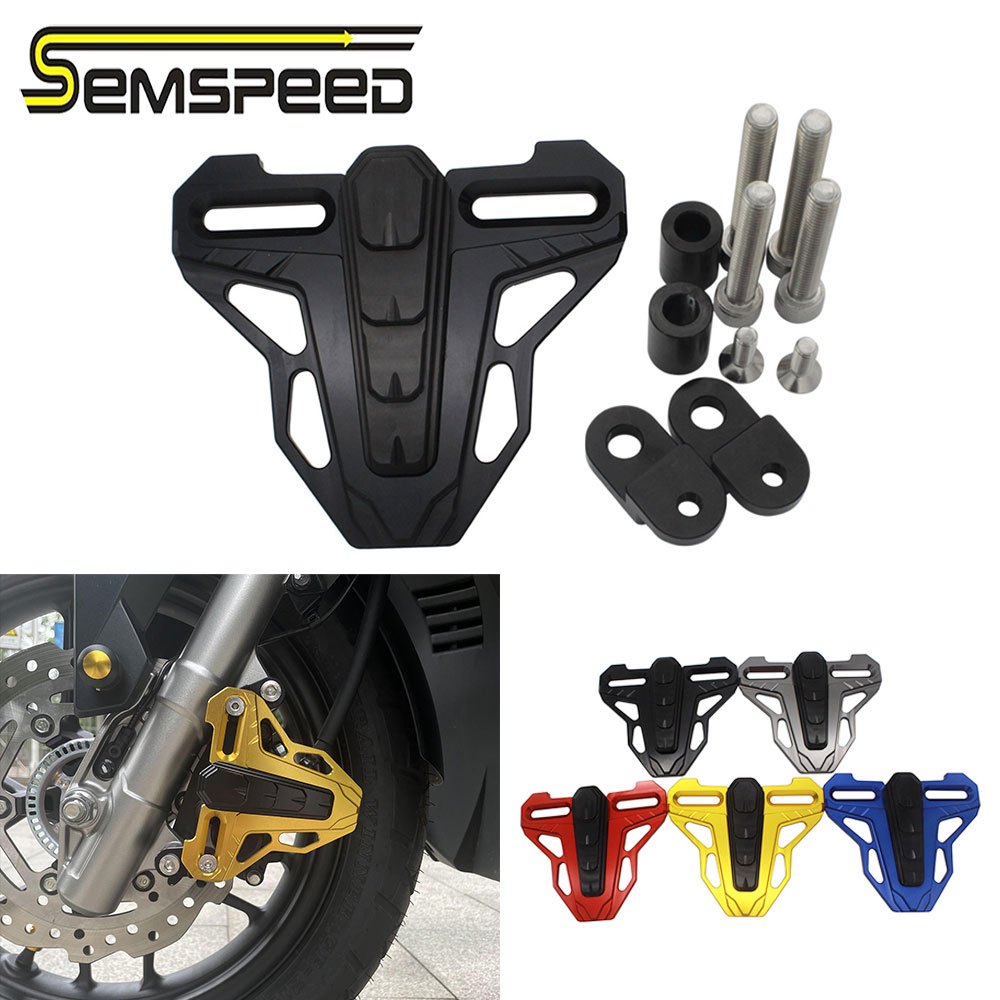 SEMSPEEDสําหรับ Dayang FEKON VENTURE ADV150 2023 รถจักรยานยนต์ดิสก์เบรกหน้าปั๊มฝาครอบ Guard