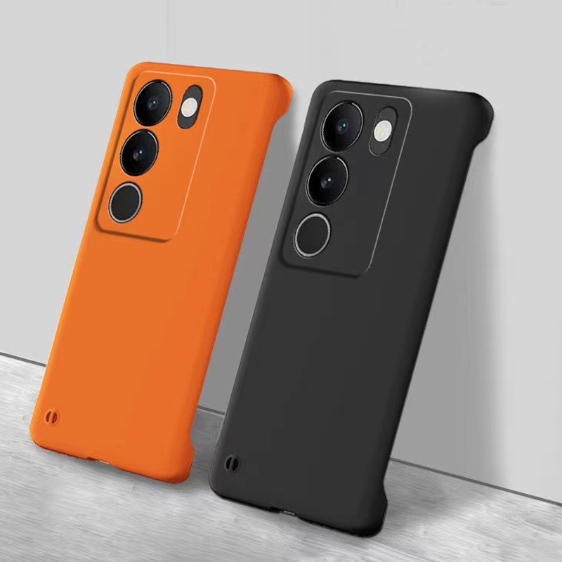 Vivo v29 5g v29e v27 5g v27e case เคสแข็ง matte v25 pro v20 pro case one piece ธรรมดา vivo v23e v23 