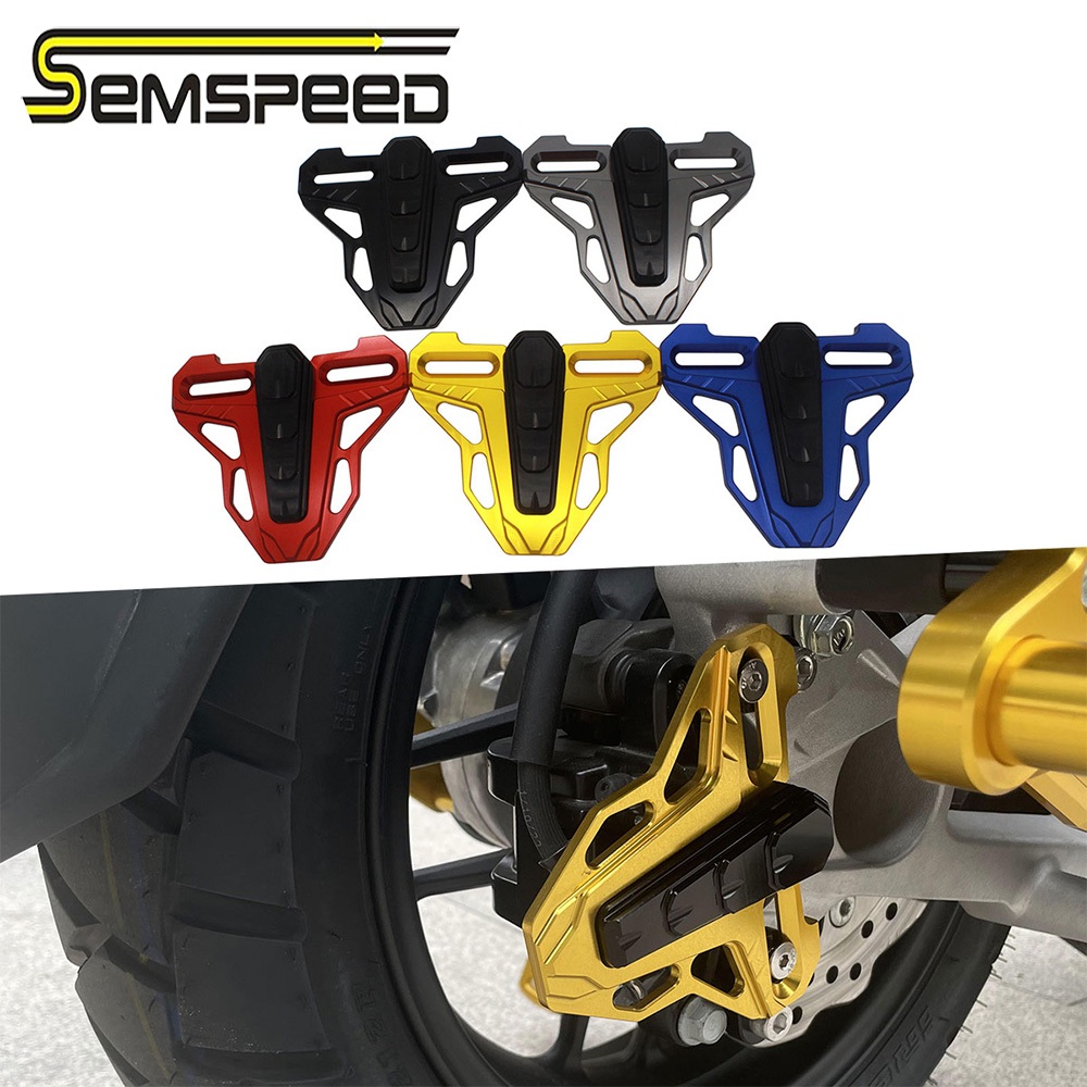 SEMSPEEDสําหรับ Dayang FEKON VENTURE ADV150 2023 รถจักรยานยนต์ด้านหลังเบรคปั๊มฝาครอบ Guard