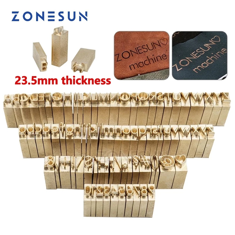 ZONESUN ลิงค์ที่กําหนดเองของตัวอักษรหนาสําหรับเครื่องปั๊ม ZS110A