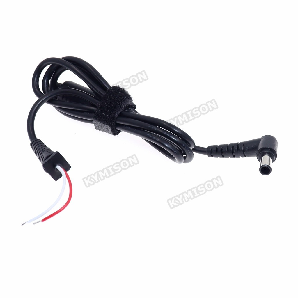 Dc 6.5 x 4.4 6.0*4.4 มม.ปลั๊กเชื่อมต่อ 1.2 เมตร/สายสําหรับ Sony Vaio แล็ปท็อปอะแดปเตอร์ชาร์จ