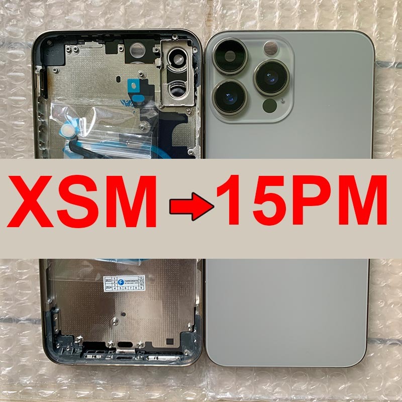 เคสด้านหลัง DIY สําหรับ XS Max ถึง 15 Pro Max XS Max ถึง 15 Pro Max XS Max ถึง 15 Pro Max