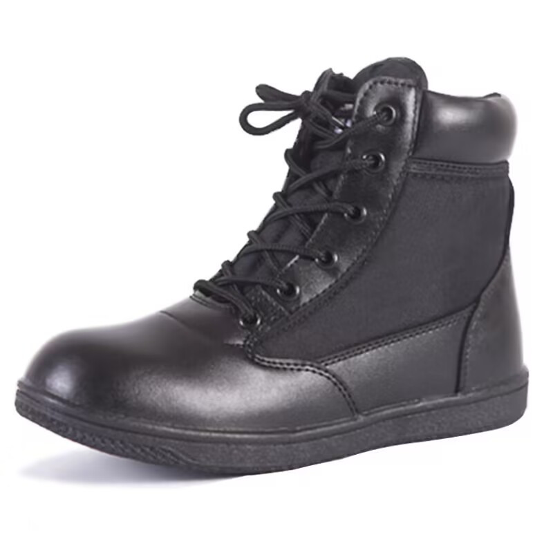 Boys Swat Boots Outdoor Kids Tactical Boots Zip Student Camping Hiking Shoes