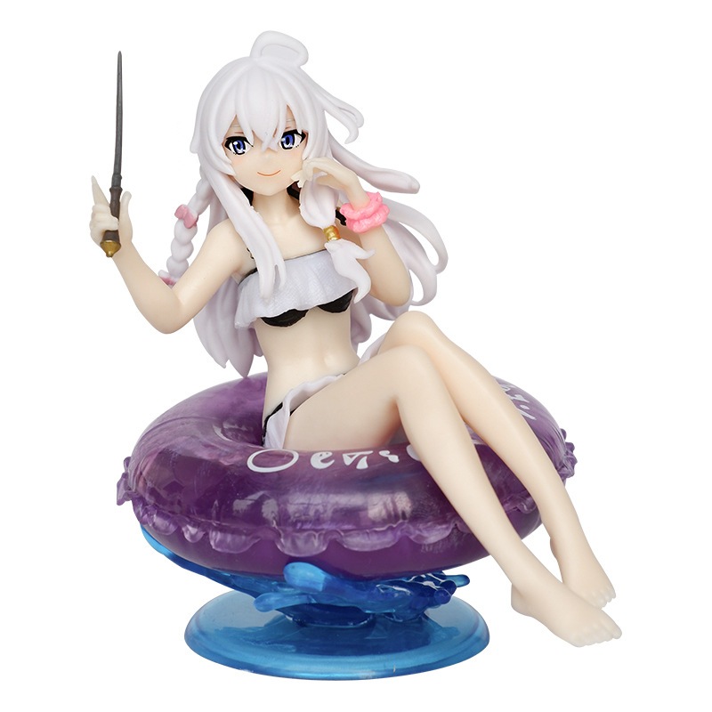 โมเดลตุ๊กตาฟิกเกอร์ PVC อนิเมะญี่ปุ่น Rem Yukinoshita รูปที่ 4