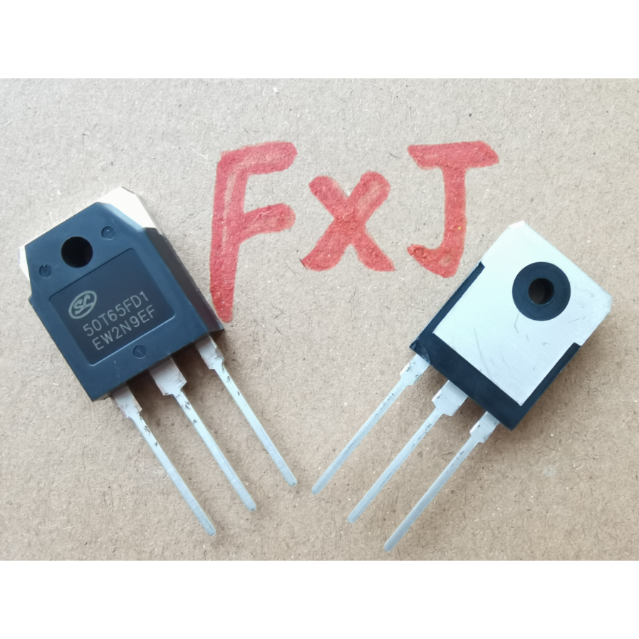 ((5 ชิ้น) 50T65FD1 เดิมแท้นําเข้ายี่ห้อใหม่ SGT50T65FD1PN TO-3PN IGBT หลอดเดียว