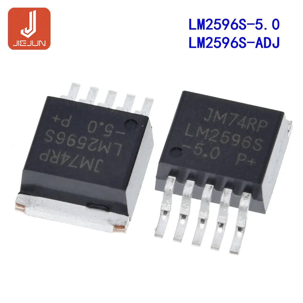 IC 10 ชิ้น/ล็อต LM2596s-5.0 LM2596s-adj LM2596S LM2596 ถึง 263