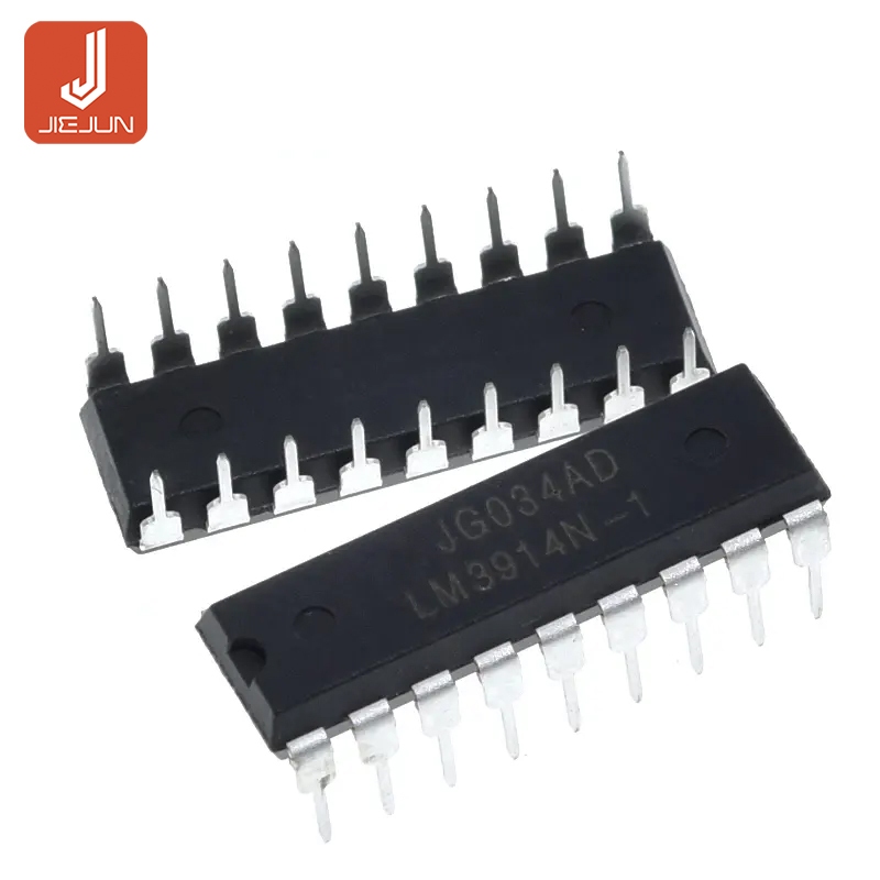 IC LM3914N-1 LM3914N LM3914 DIP-18 ไฟ LED ไดรเวอร์ DotBar จอแสดงผล Dvr ใหม่ใน