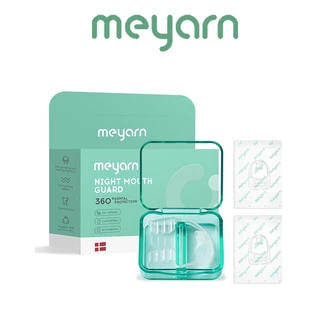 MEYARN 3 ชิ้น ยางครอบฟันลดอาการนอนกัดฟันขณะนอนหลับ