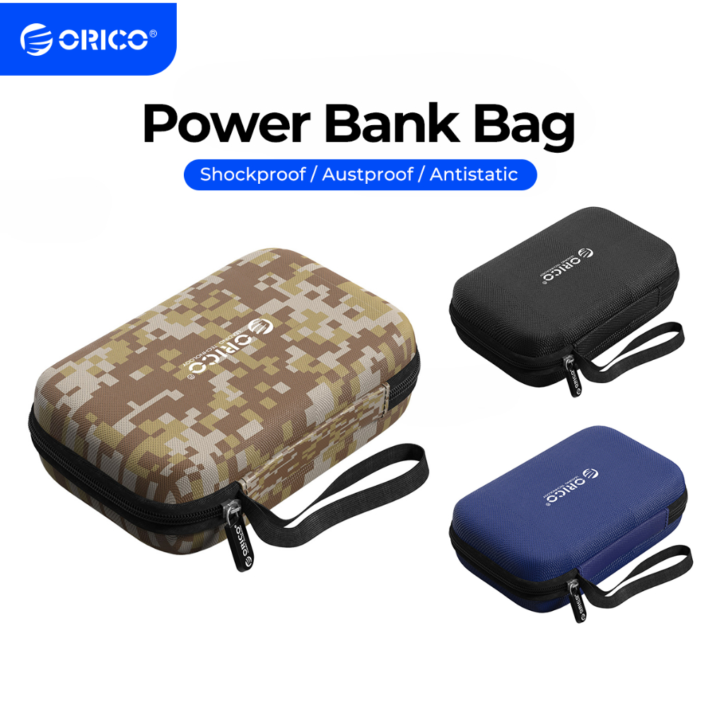 Orico 2.5 นิ้วกระเป๋าสําหรับ Power Bank HDD SSD ฮาร์ดดิสก์ไดรฟ์แบบพกพา Protector