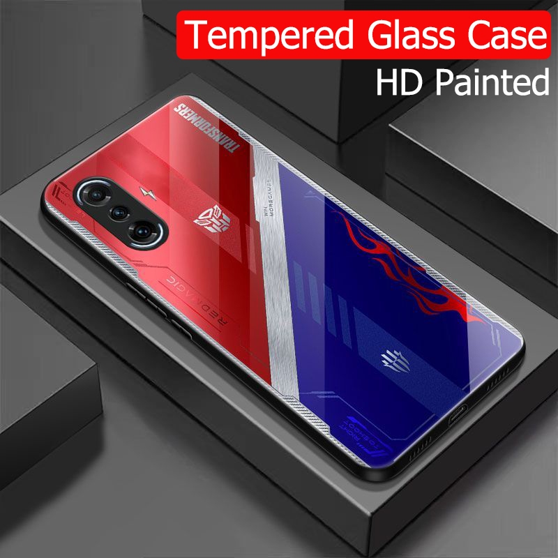 สําหรับ Xiaomi Redmi K40 กรณีเกม K40Pro ป้องกันแก้วเคสโทรศัพท์สําหรับ Redmi K40S ShockProof สําหรับ 