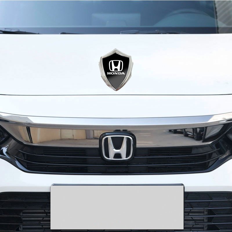 Honda ฮอนด้ารถยนต์ 3D Retrofit โลหะหน้าต่างสติ๊กเกอร์ City Civci Fit Jazz HRV BRV CRV Brio Accord Mobilio ส่วนบุคคล Retrofit Tailgate สติ๊กเกอร์ตกแต่งสำหรับรถยนต์ทุกคัน - รูปที่ 5