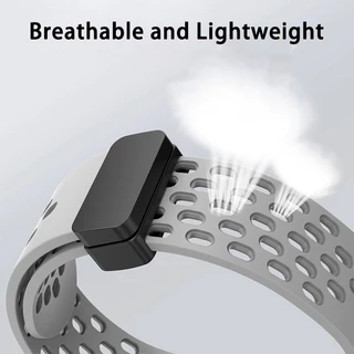 รูระบายอากาศสาย D Buckle Sport magnetic Band สายรัดซิลิโคนอ่อนนุ่มสําหรับ HUAWEI WATCH GT3 GT4 GT5 GT6 46 มม.Watch4 Pro สายคล้อง