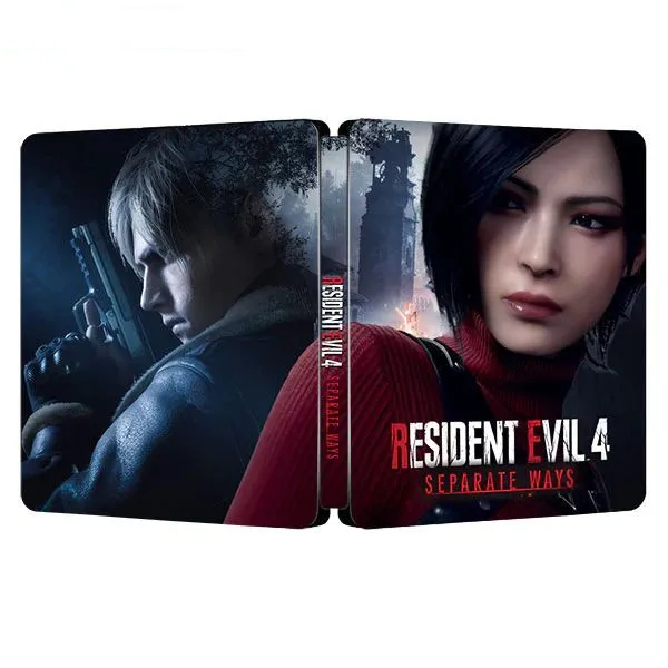 (เคสเหล็กเท่านั้น ไม่มีแผ่นเกมส์) Resident Evil 4 Separate Ways | For PS4/PS5 Steelbook | ONi Fantasy Box