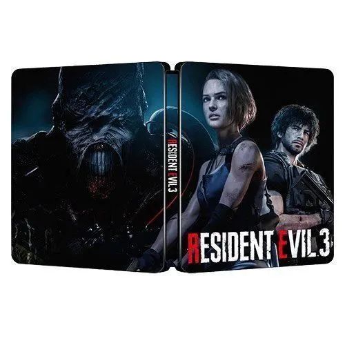 (เคสเหล็กเท่านั้น ไม่มีแผ่นเกม) Resident Evil 3 | For PS4/PS5 Steelbook | ONi Fantasy Box