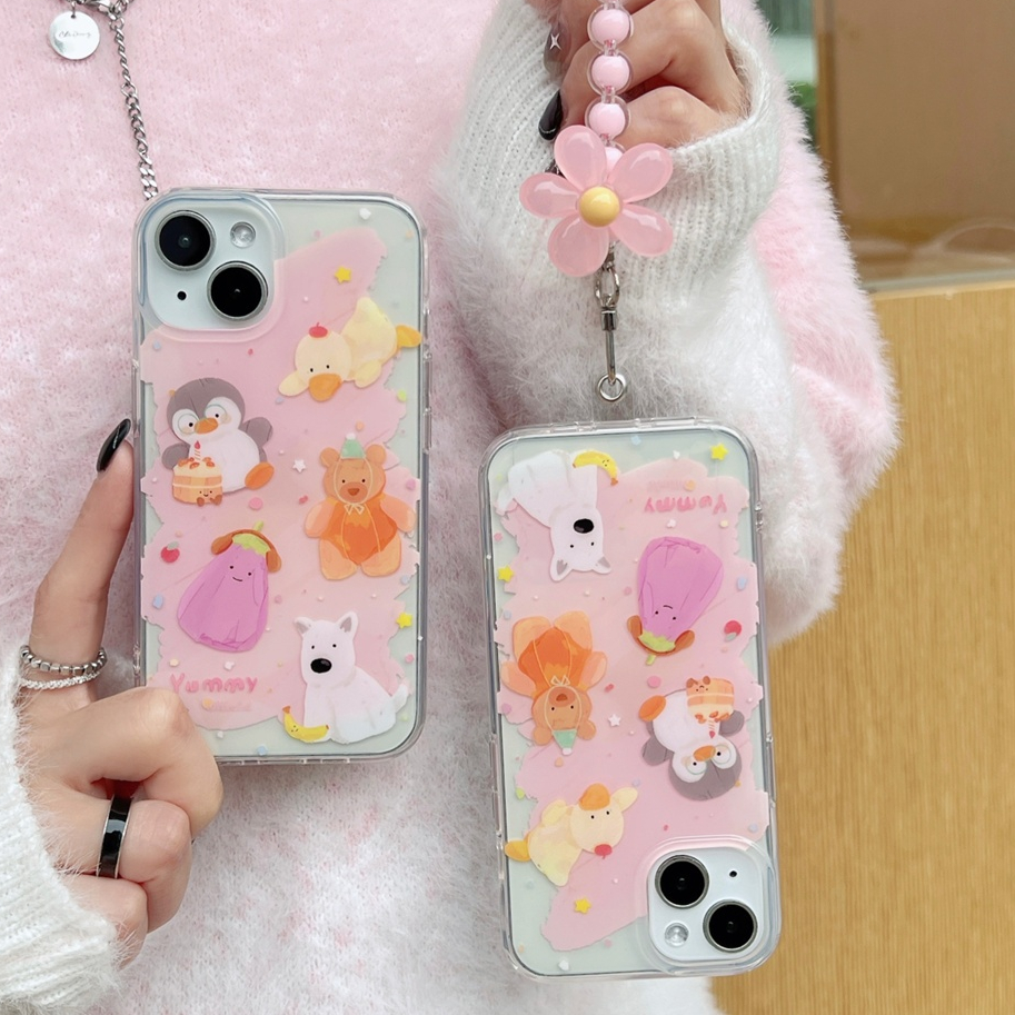 เคสโทรศัพท์มือถือ TPU แบบนิ่ม ลาย IMD สําหรับ iphone Case 15 Pro Max 14 Pro Max 13 Pro Max 12 Pro Max