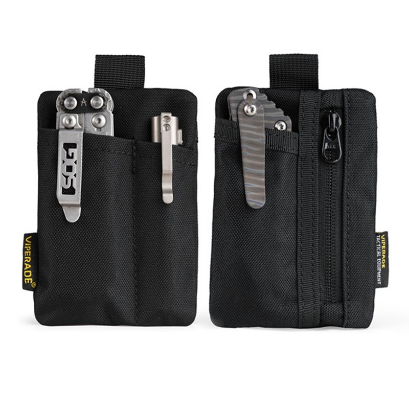 VE29 EDC กระเป๋า, Pocket Organizer 3 EDC Pocket Slots, EDC Pocket Pouch พร้อมกระเป๋าซิปสําหรับ EDC G