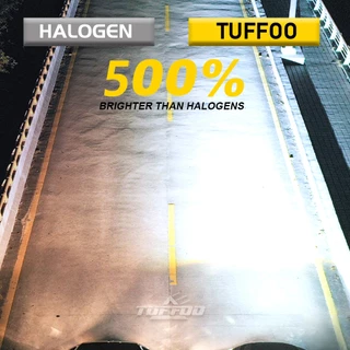 TUFFOO 1 คู่รถ LED ไฟหน้าหลอดไฟ 150W H7 H4 H11 H1 HB3 9005 HB4 9006 6000K สีขาว 4300K สีเหลือง Warm White