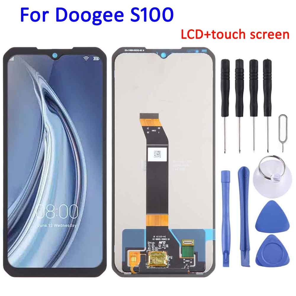 【Ready】Doogee S100 อะไหล่หน้าจอ LCD คุณภาพสูง แบบเปลี่ยน สําหรับ Doogee S100